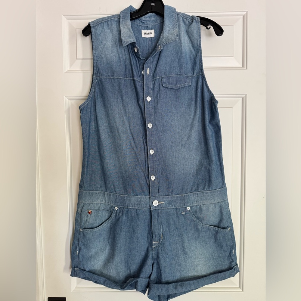 Hudson Jean shorts Romper